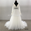 wedding dress bridal gowns long sleeve